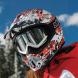 LADIES&rsquo; PRO SNOWCROSS BUFFALO PLAID HELMET