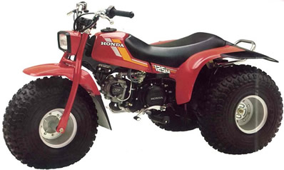 Honda ATC125M ATV OEM Parts