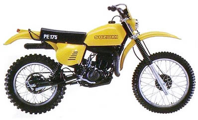 Suzuki PE175 Motorcycle OEM parts