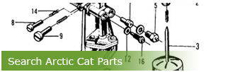 Arctic Cat ATV OEM Parts Diagrams