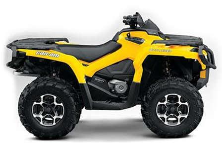 Can-Am Outlander 650 EFI ATV OEM Parts