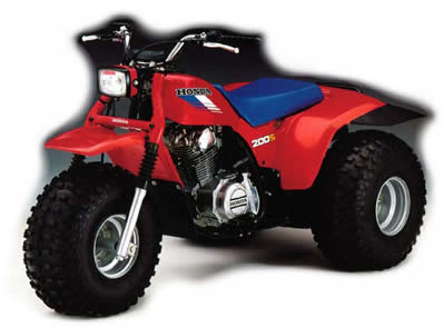 Honda ATC200S ATV OEM Parts