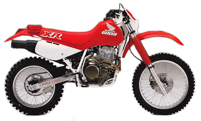 Honda XR600R Motorcycle OEM Parts