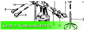 Kawasaki Motorcycle OEM Parts Diagrams