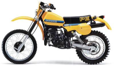Suzuki PE400 Motorcycle OEM parts